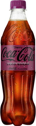 Coca Cola Zero Sugar - Cherry, 1,5l