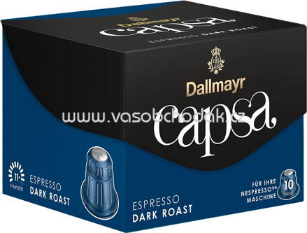 Dallmayr Kaffee Capsa Espresso Dark Roast, 10 St