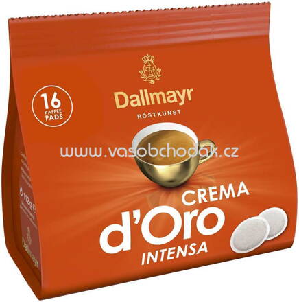Dallmayr Crema d'Oro Intensa Pads, 16 St
