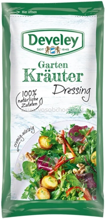 Develey Salat Dressing - Garten Kräuter, 75 ml