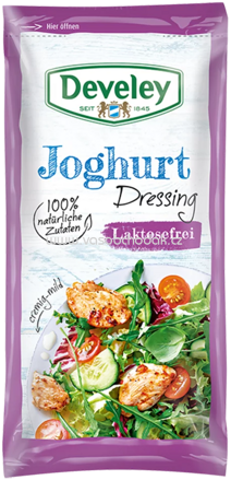 Develey Salat Dressing - Joghurt, laktosefrei, 75 ml