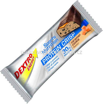 Dextro Energy Sports Nutrition Protein Crisp Caramel-Cookie, 50g