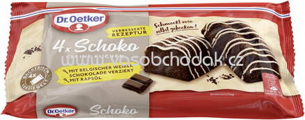 Dr.Oetker Fertiger kleiner Schokokuchen, 4 St, 140g