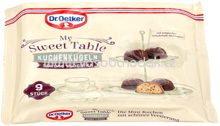 Dr.Oetker My Sweet Table Kuchenkugeln Schoko Flockina, 150g