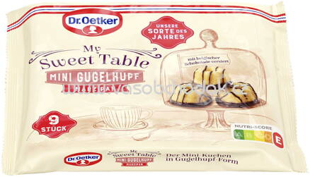 Dr.Oetker My Sweet Table Mini Gugelhupf Marzipan, 135g