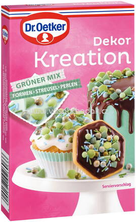 Dr.Oetker Dekor Kreation Grüner Mix, 60g