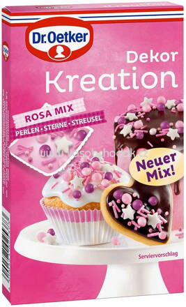 Dr.Oetker Dekor Kreation Rosa Mix, 60g