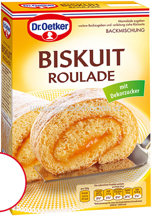 Dr.Oetker Backmischungen Biskuit Roulade, 330g