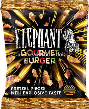 Elephant Meteoritzi Pretzel Pieces Gourmet Burger, 125g