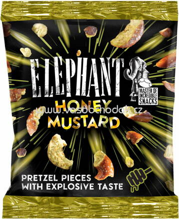 Elephant Meteoritzi Pretzel Pieces Honey & Mustard, 125g