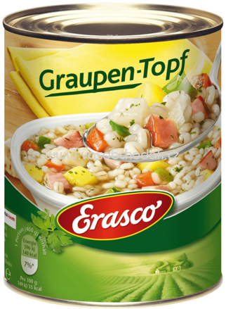 Erasco Graupen-Topf, 800g