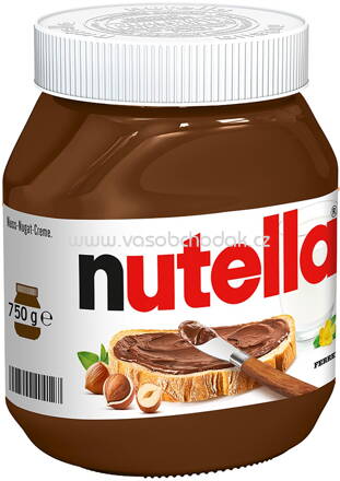 Ferrero Nutella Nuss Nougat Creme, 750g