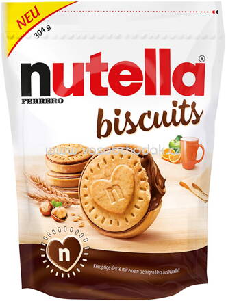 Ferrero Nutella Buscuits, 304g