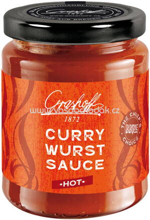 Grashoff BBQue Currywurst-Sauce Hot, 200 ml