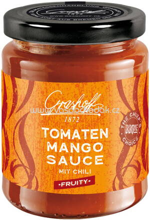 Grashoff BBQue Tomaten Mango Sauce, 200 ml