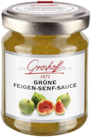 Grashoff Grüne Feigen Senf Sauce, 125 ml