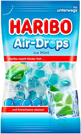 Haribo Air-Drops Ice Mint, 100g