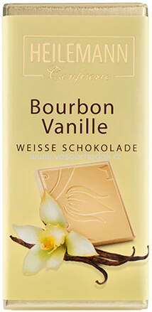 Heilemann Bourbon-Vanille weiße Schokolade, 37g