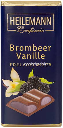 Heilemann Brombeer-Vanille in Edelvollmilch-Schokolade, 45g