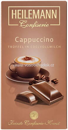 Heilemann Cappuccino-Trüffel in Edelvollmilch-Schokolade, 100g