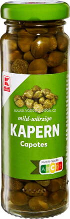 K-Classic mild würzige Kapern Capotes, 100g