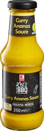 K-Classic Let's BBQ Curry Ananas Sauce, 250 ml