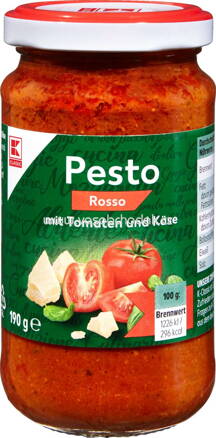 K-Classic Pesto Rosso mit Tomaten und Käse, 190g