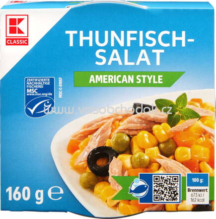 K-Classic Thunfisch Salat American Style, 160g