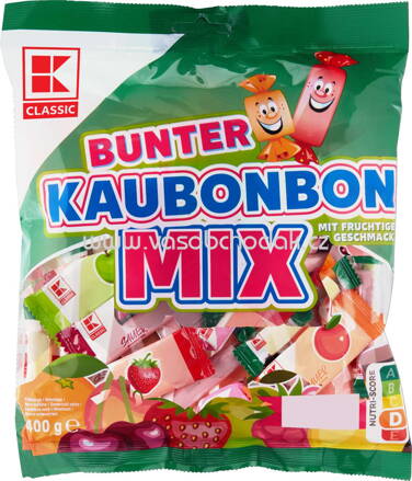 K-Classic Bunter Kaubonbon Mix, 400g