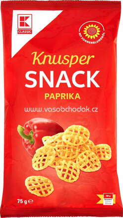 K-Classic Knusper Snack Paprika, 75g