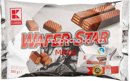 K-Classic Waffer Star Minis, 300g