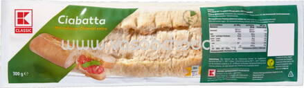 K-Classic Ciabatta zum Aufbacken, 300g