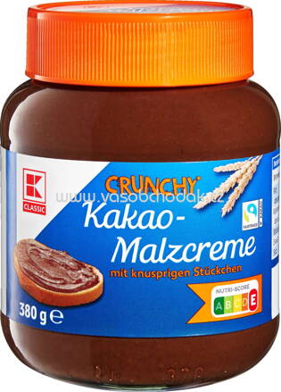 K-Classic Crunchy Kakao Malzcreme, 380g