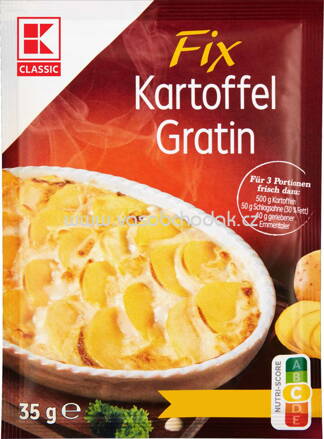 K-Classic Fix Kartoffel Gratin, 1 St