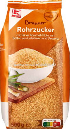 K-Classic Brauner Rohrzucker, 500g