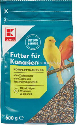 K-Classic Futter für Kanarien, 500g