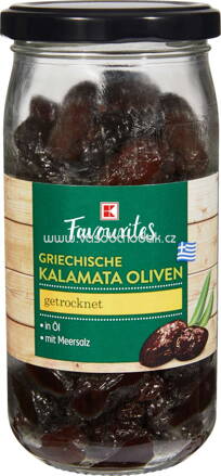 K-Favourites Griechische Kalamata Oliven, getrocknet, 200g