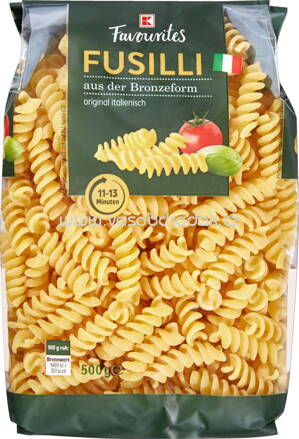 K-Favourites Fusilli, 500g