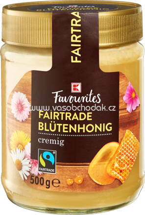 K-Favourites Fairtrade Blütenhonig cremig, 500g