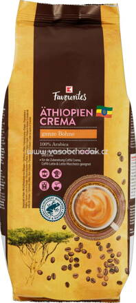 K-Favourites Äthiopien Crema, ganze Bohne, 500g