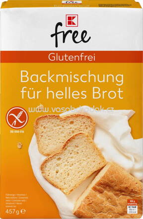 K-Free Glutenfrei Backmischung für helles Brot, 457g