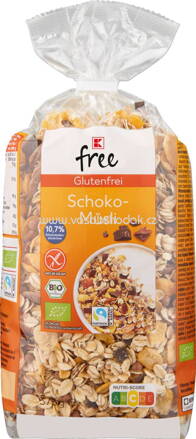 K-Free Glutenfrei Schoko Müsli, 375g