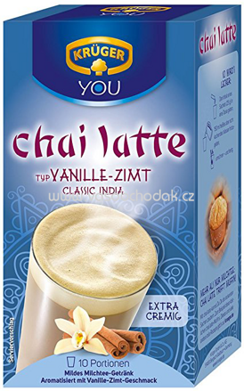 Krüger Typ Chai Latte Classic India Vanille-Zimt, 250g