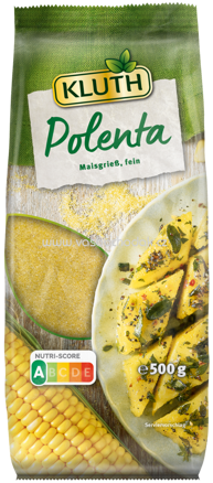 Kluth Polenta, Maisgrieß, fein, 500g