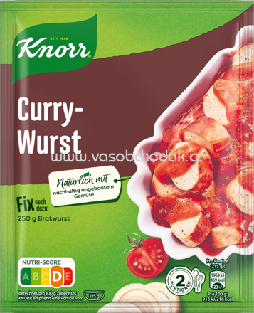 Knorr Fix Fleischgerichte Currywurst, 1 St