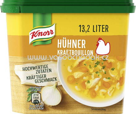 Knorr Hühner Kraftbouillon, Dose, 13,2l