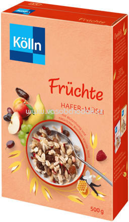Kölln Müsli Früchte, 600g