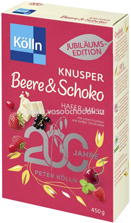 Kölln Müsli Knusper Beere & Schoko, 450g