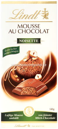 Lindt Mousse Au Chocolat Noisette, 140g