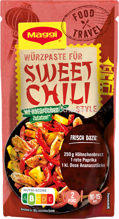Maggi Food Travel Würzpaste für Sweet Chili Style, 1 St